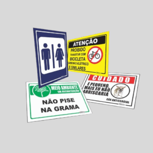PLACA DE ENDEREÇO