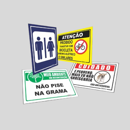 PLACA DE ENDEREÇO
