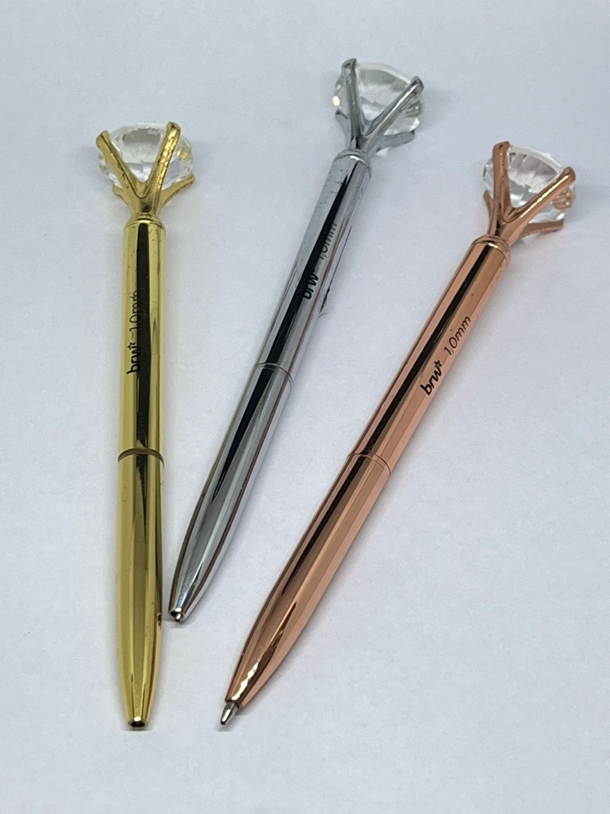 CANETA METALICA BRW 1.0 MM DIAMOND