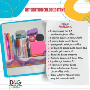 KIT SORTIDO COLOR 19 ITENS